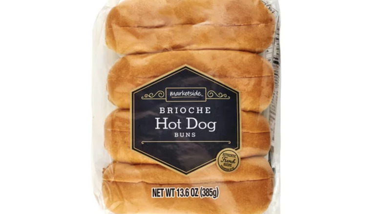 Marketside brioche hot dog buns