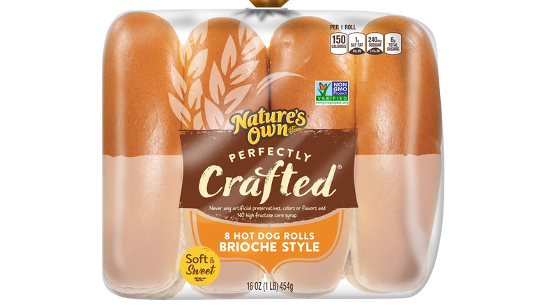 Nature's Own brioche hot dog buns