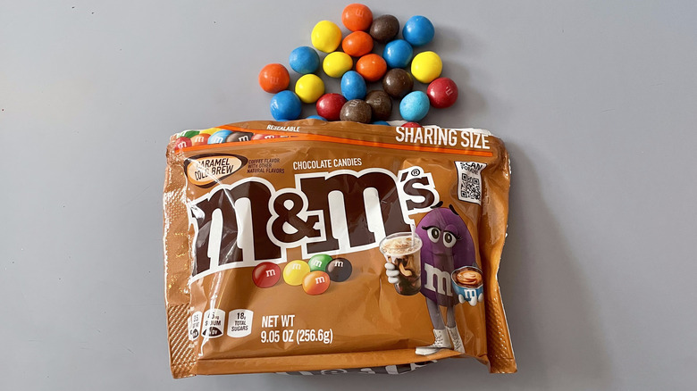 caramel cold brew M&M's