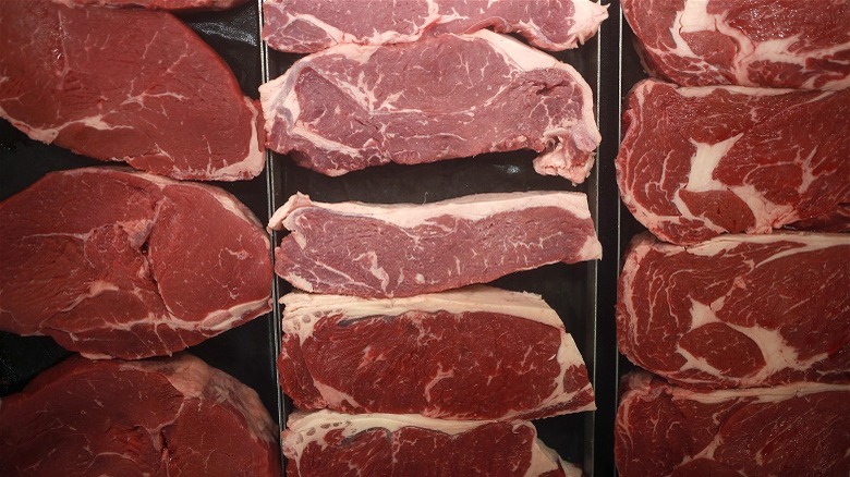 steaks at Kroger