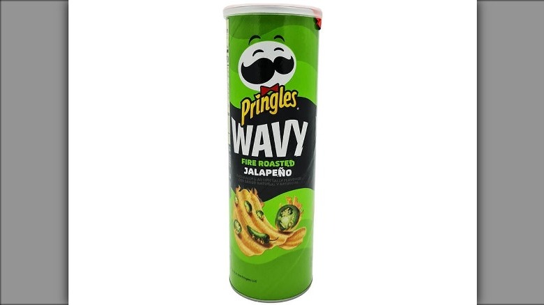 Wavy Fire Roasted Jalapeno Pringles 