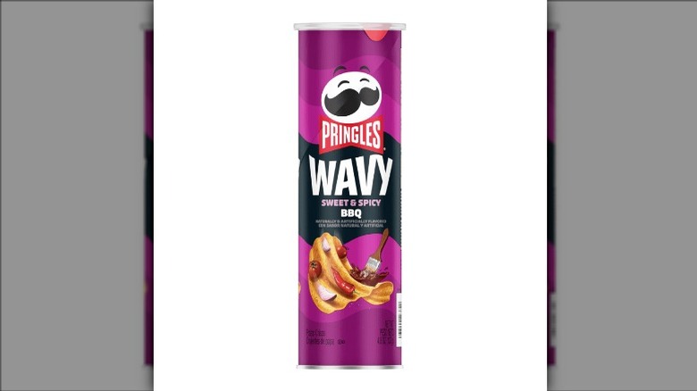 Wavy Sweet and Spicy BBQ Pringles 