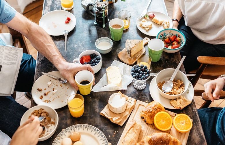 You probably won't 'save calories' by skipping breakfast