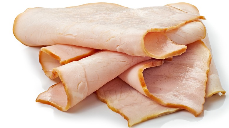 Slices of ham