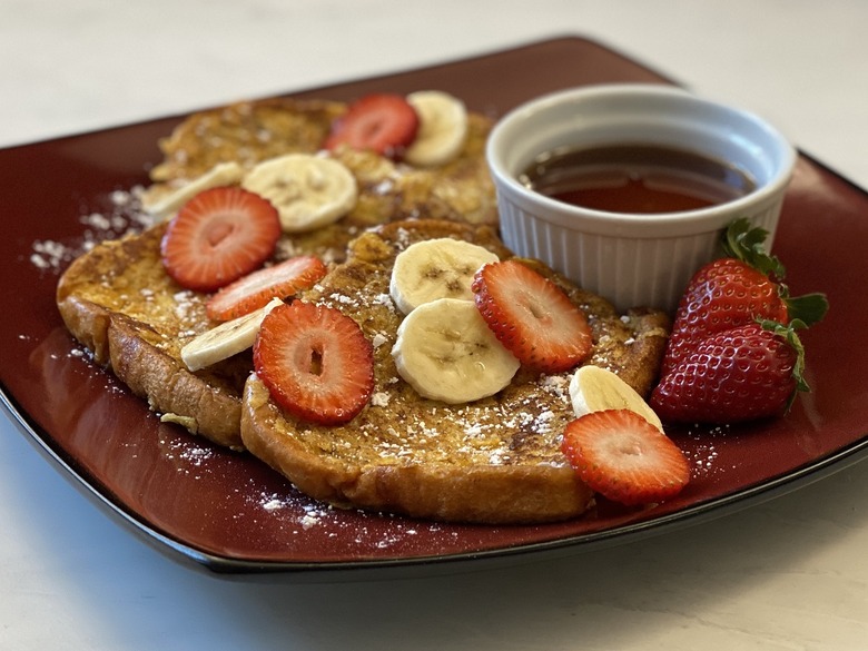 Cereal-Crusted Brioche Toast