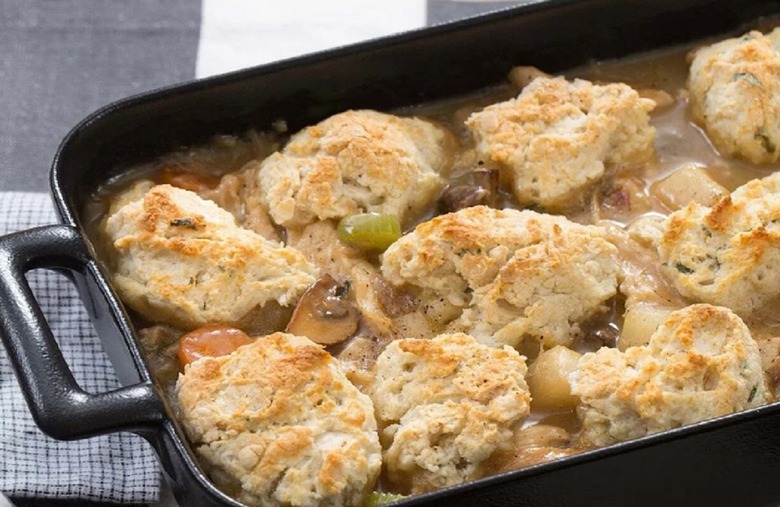 Chicken and Sage Biscuit Pot Pie