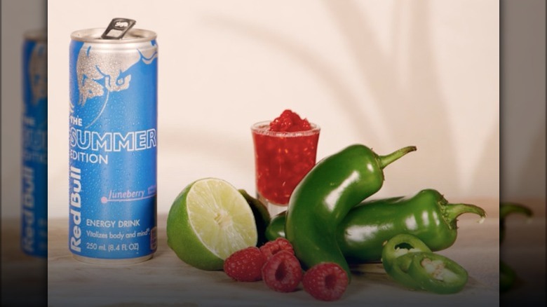 can of Red Bull Juneberry 