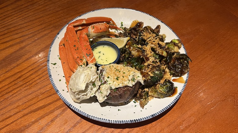 Red Lobster's Crab-Topped Sirloin