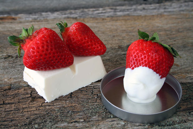 White Chocolate Dipped Strawberries