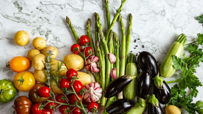 Colorful vegetables 