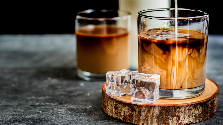 iced coffee cocktail