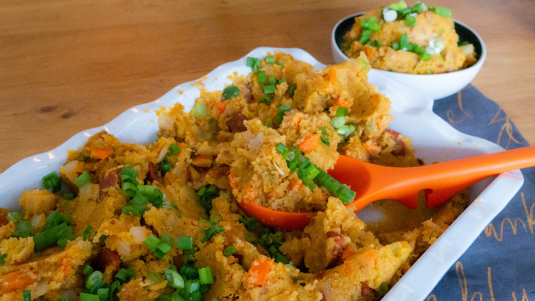 One-Pot Cornbread Stuffing