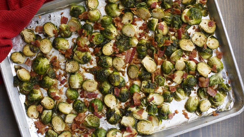 Oven Roasted Brussels Sprouts