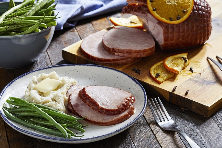 Orange Clove Baked Ham