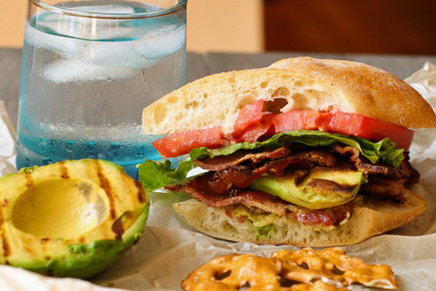 BLT with Grilled Avocado