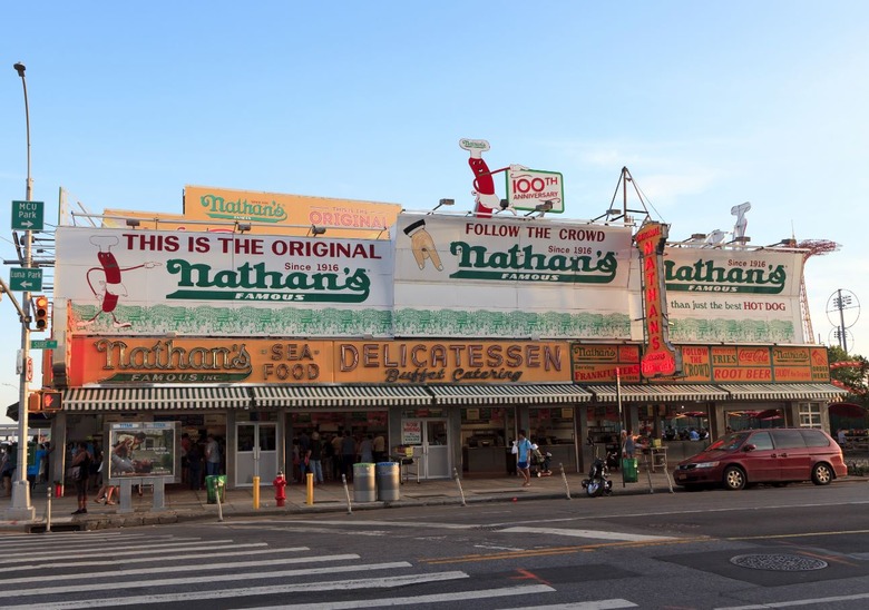 Nathan's Famous, Coney Island, Brooklyn, N.Y.