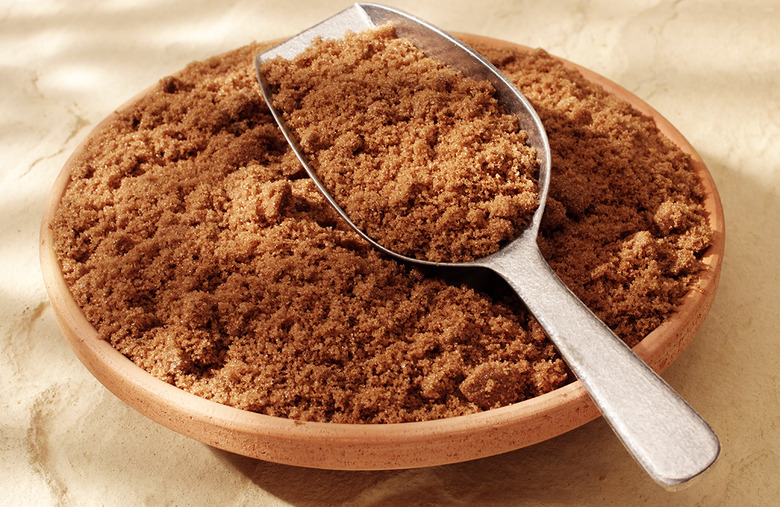 Put brown sugar in the blender if it hardens 