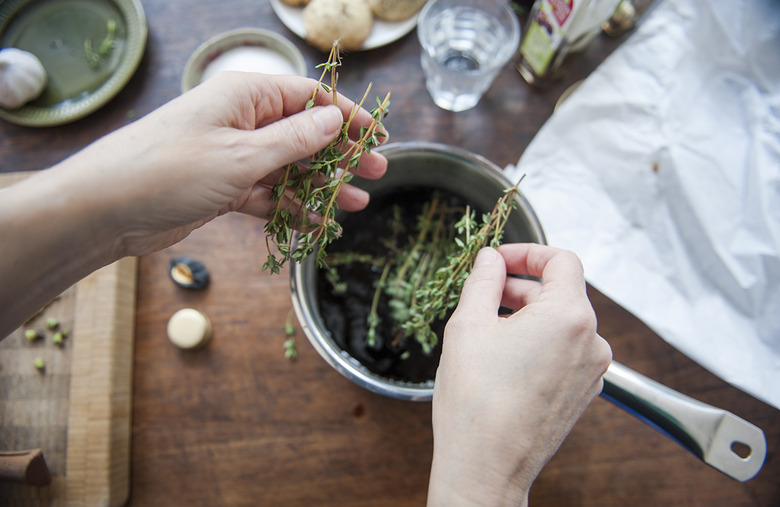 Fresh herbs and spices are better than dry ones