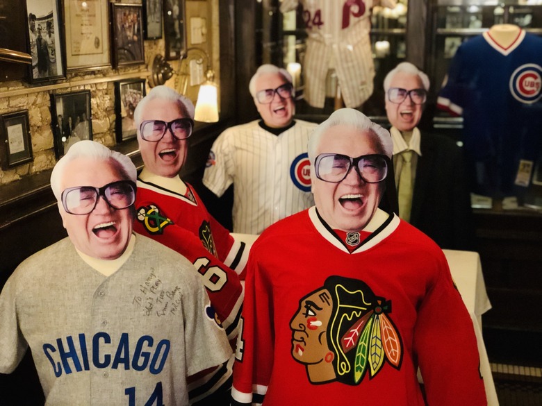 Harry Caray cut-outs