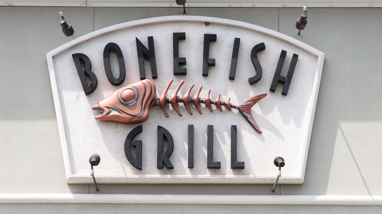 Bonefish Grill exterior sign