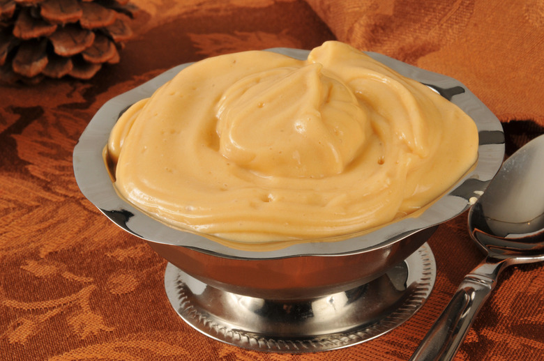 Butterscotch pudding 