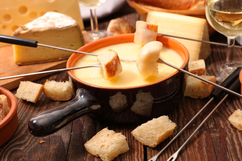 Cheese fondue