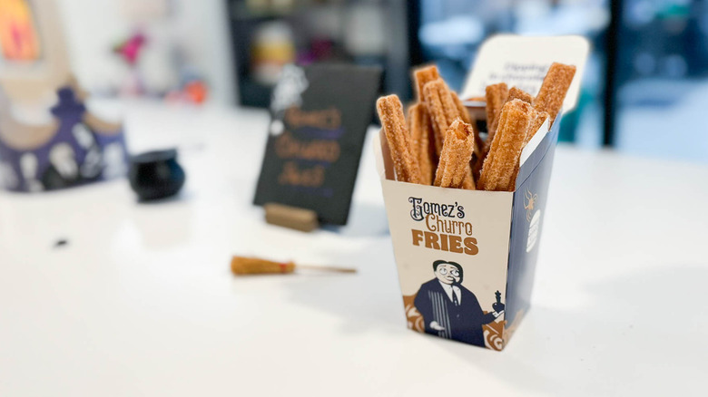 Burger King Halloween churro fries