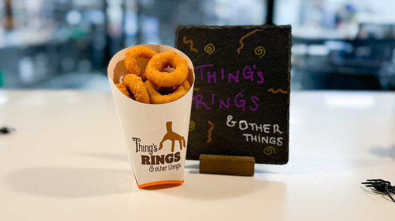 Burger King Halloween onion rings