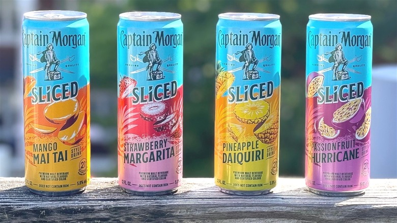 Captain Morgan Sliced canned cocktails