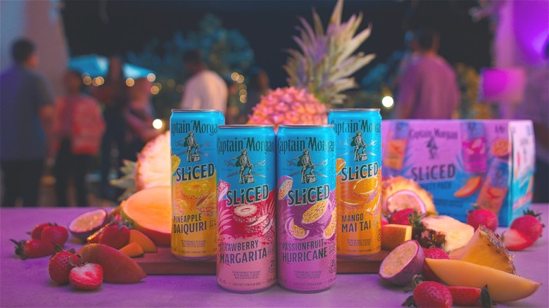 Captain Morgan Sliced canned cocktails