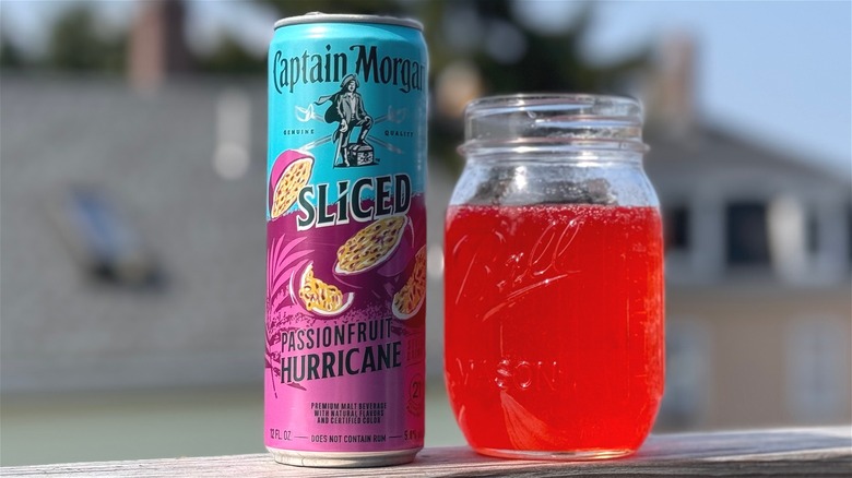 Captain Morgan Sliced Passionfruit Hurricane