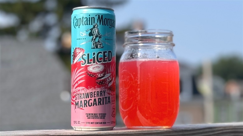 Captain Morgan Sliced Strawberry Margarita