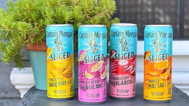 Captain Morgan Sliced canned cocktails