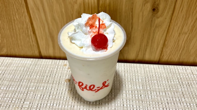 Chick-fil-A's Banana Pudding Milkshake