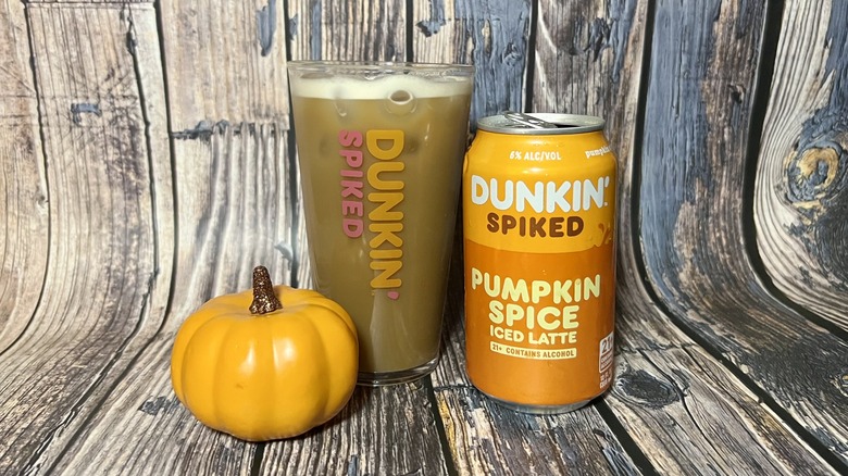 Dunkin' Spiked Pumpkin Spice Iced Latte