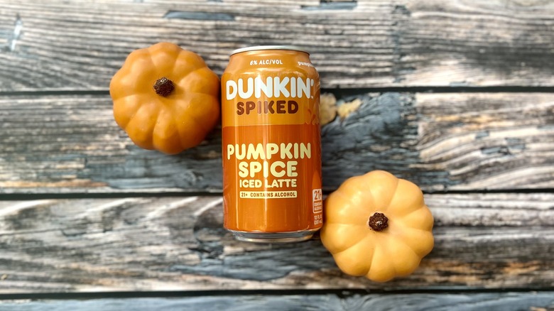 Spiked Pumpkin Spice Iced Latte