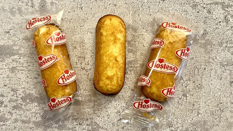 three Mystery Flavor Twinkies