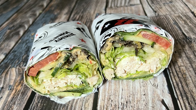 Jimmy John's Mediterranean Chicken Wrap