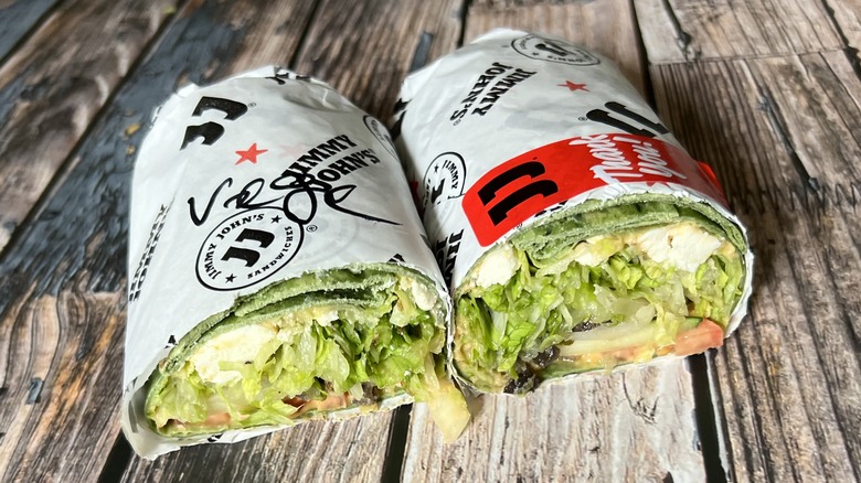 Jimmy John's Mediterranean Veggie Wrap