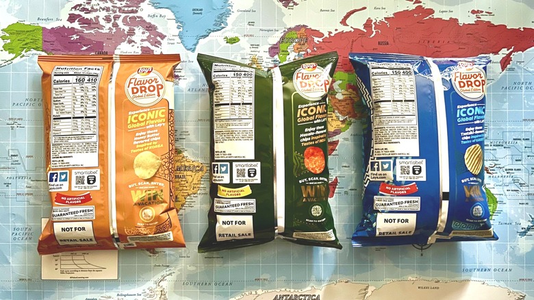 Lay's Global Flavor lineup bags