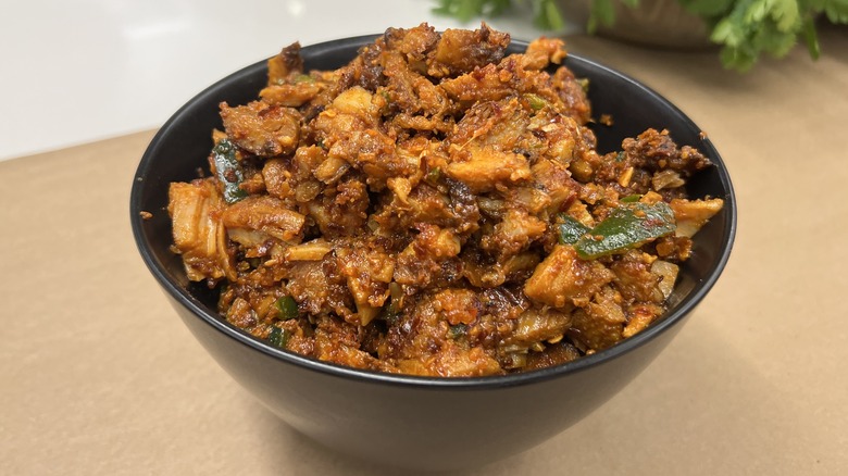 bowl of Chili Crisp Chicken