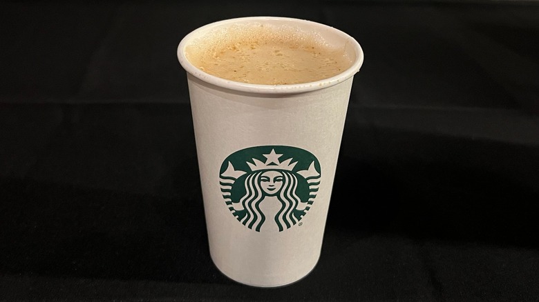 Starbucks pecan crunch oatmilk latte