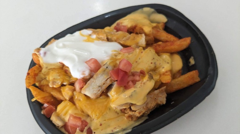 Yellowbird nacho fries with chicken