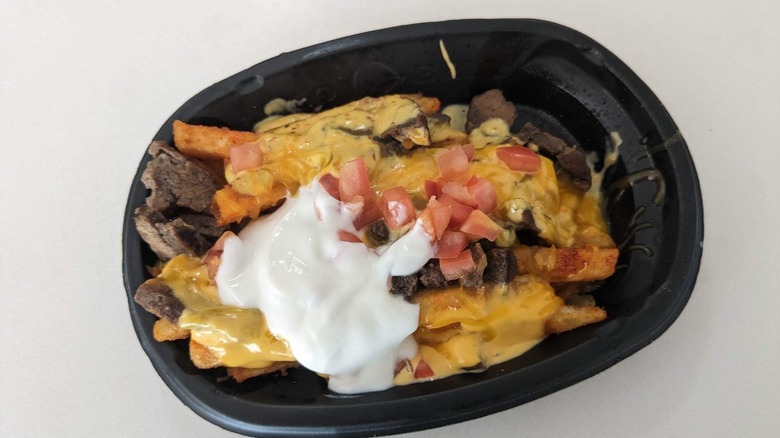 steak yellowbird nacho fries 