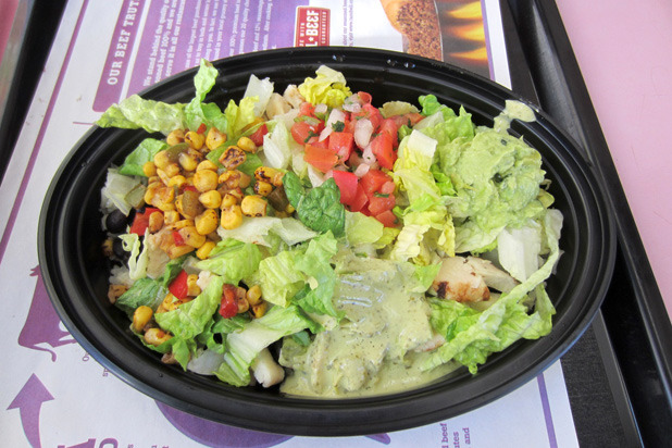 Signature Chicken Burrito Bowl ($3.99) 