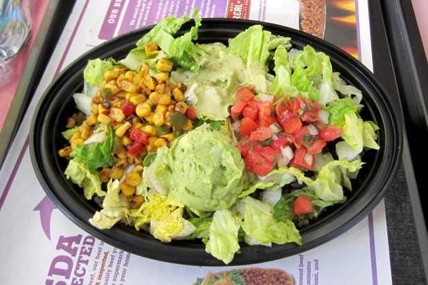 Signature Veggie Burrito Bowl ($3.99) 