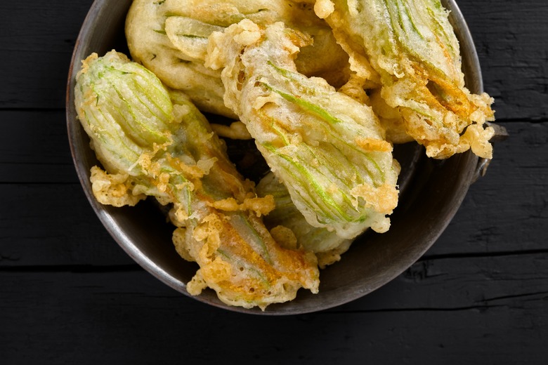 Ricotta-Stuffed Zucchini Flowers