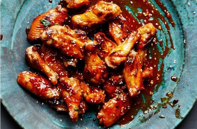 Roasted Korean Chicken Wings