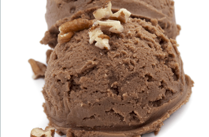 Rocky road ice cream