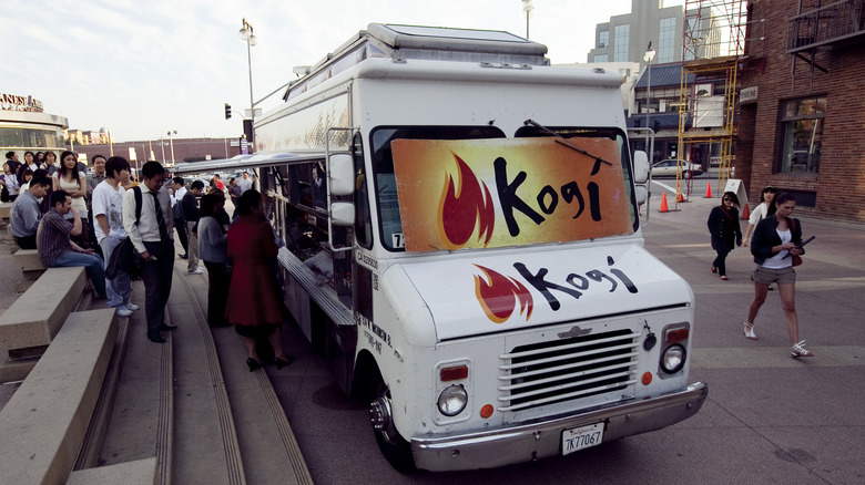 Kogi BBQ food truck in Los Angeles